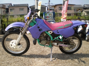 中古バイクパーツ販売専門店アイラブモーターKAWASAKI/カワサキ KDX125 DX125-0088: 車体から検索Used motorcycle  parts shop